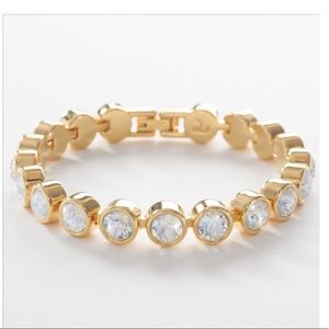 💓Golden Moonlight Bracelet m / Swarovski